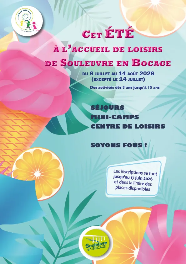 Plaquette des vacances d&rsquo;&eacute;t&eacute;